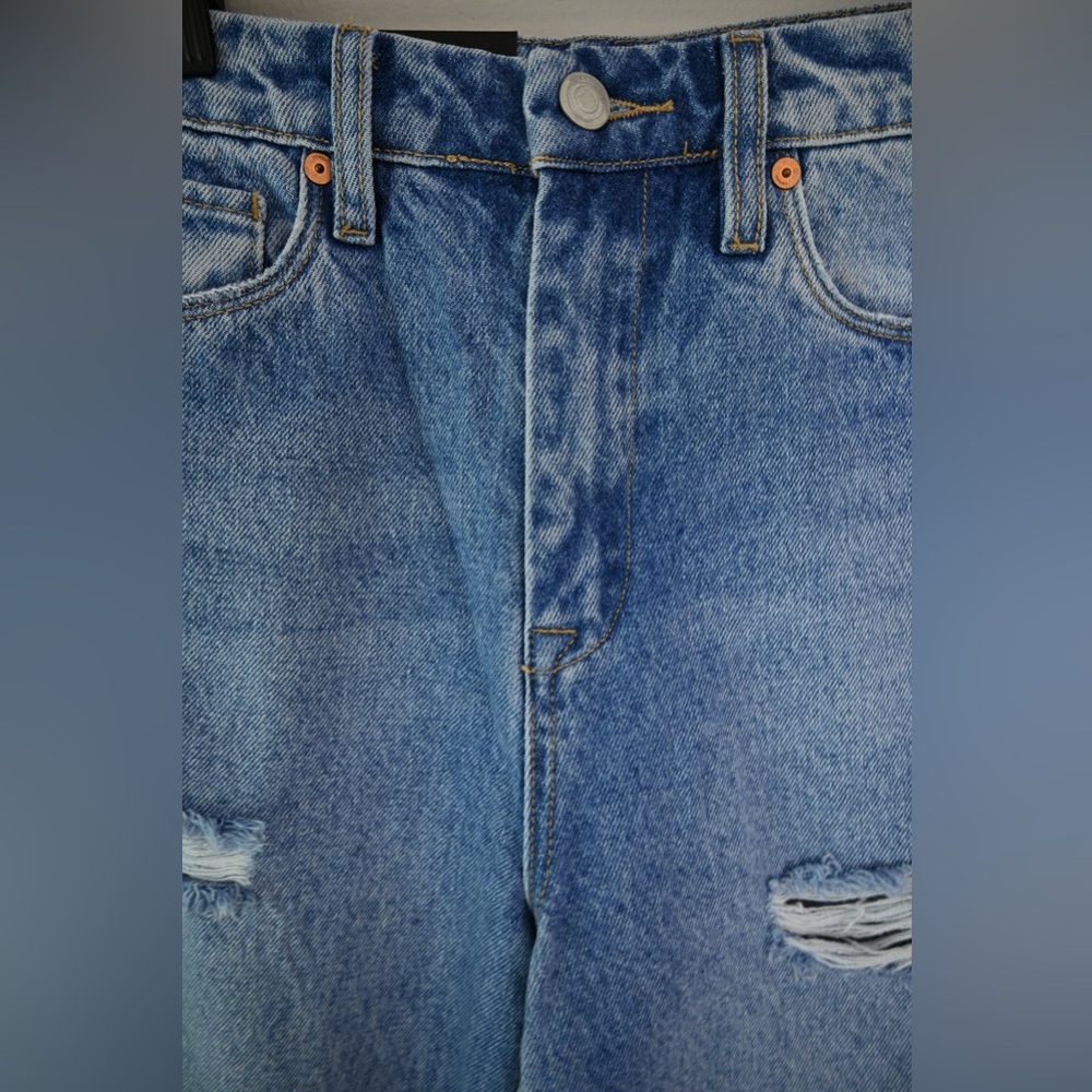 Blank NYC The Franklin Ribacage Wide Leg NWT - Picture 6 of 8